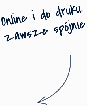 Odręczna notka: Online i do druku, zawsze spójnie